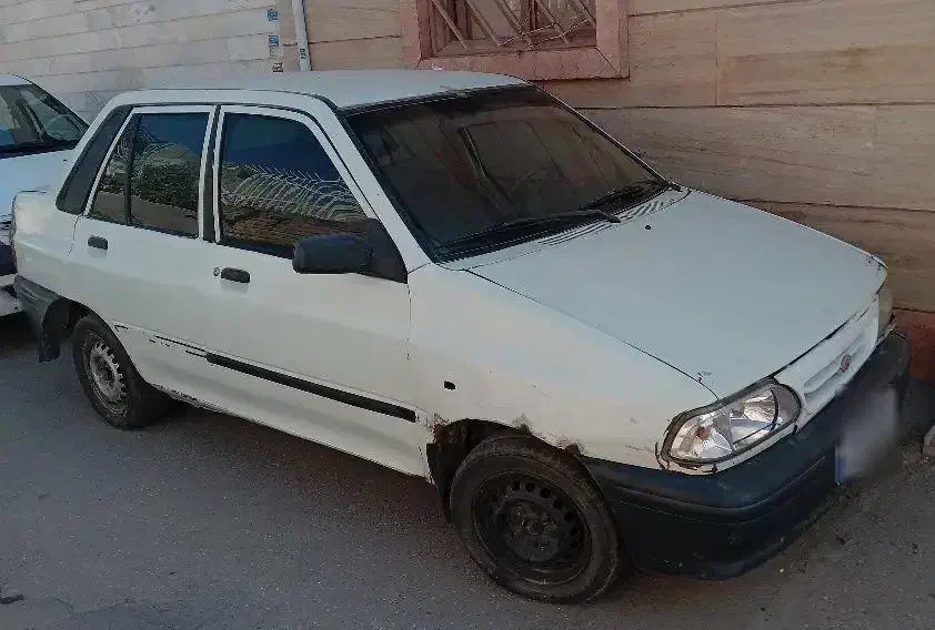 پراید سفید ۸۳ دور رنگ|خودرو سواری و وانت|قزوین, |دیوار