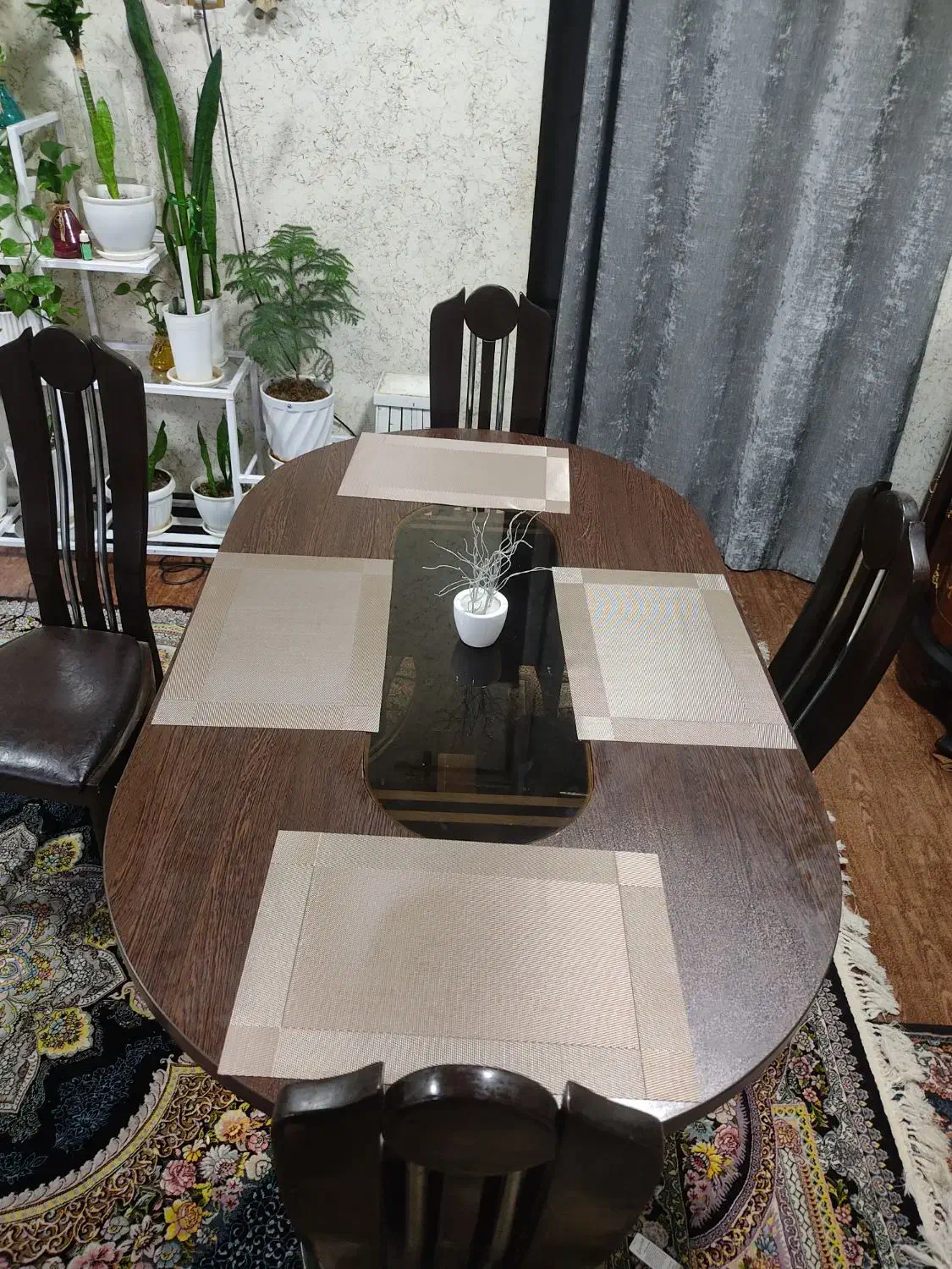 میز نهارخوری 6 نفره|میز و صندلی غذاخوری|اهواز, ناحیه صنعتی کارون|دیوار