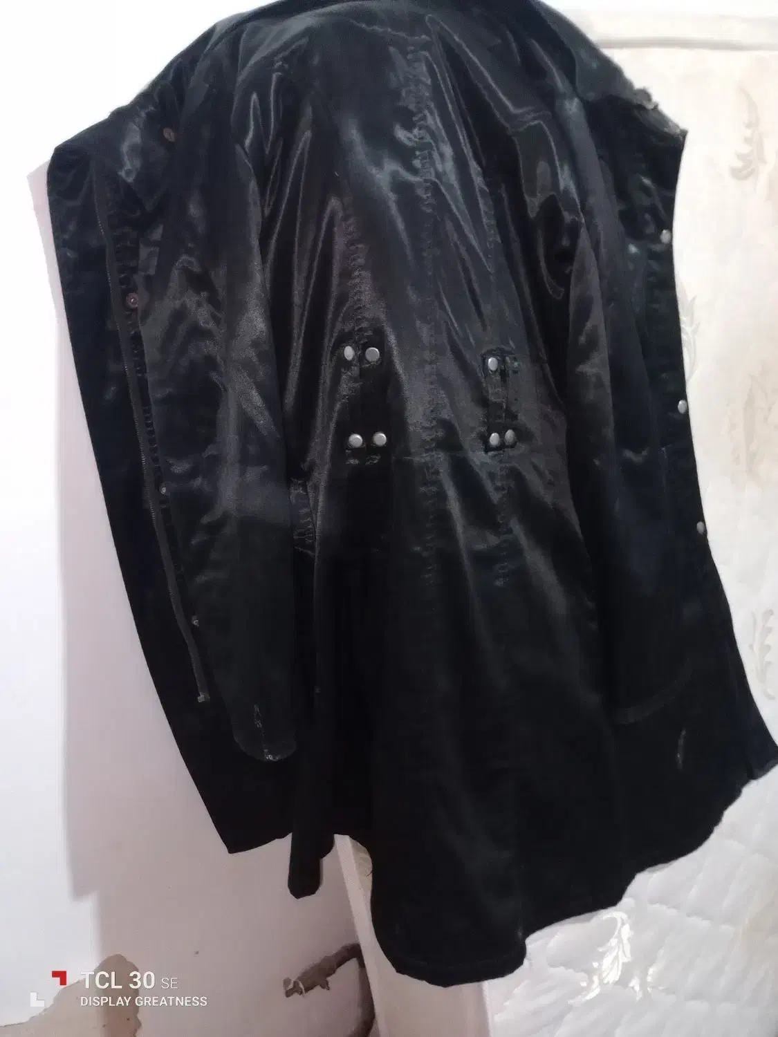 پالتوی چرم بارونی زنانه اصل ترکیه|لباس|خوی, |دیوار