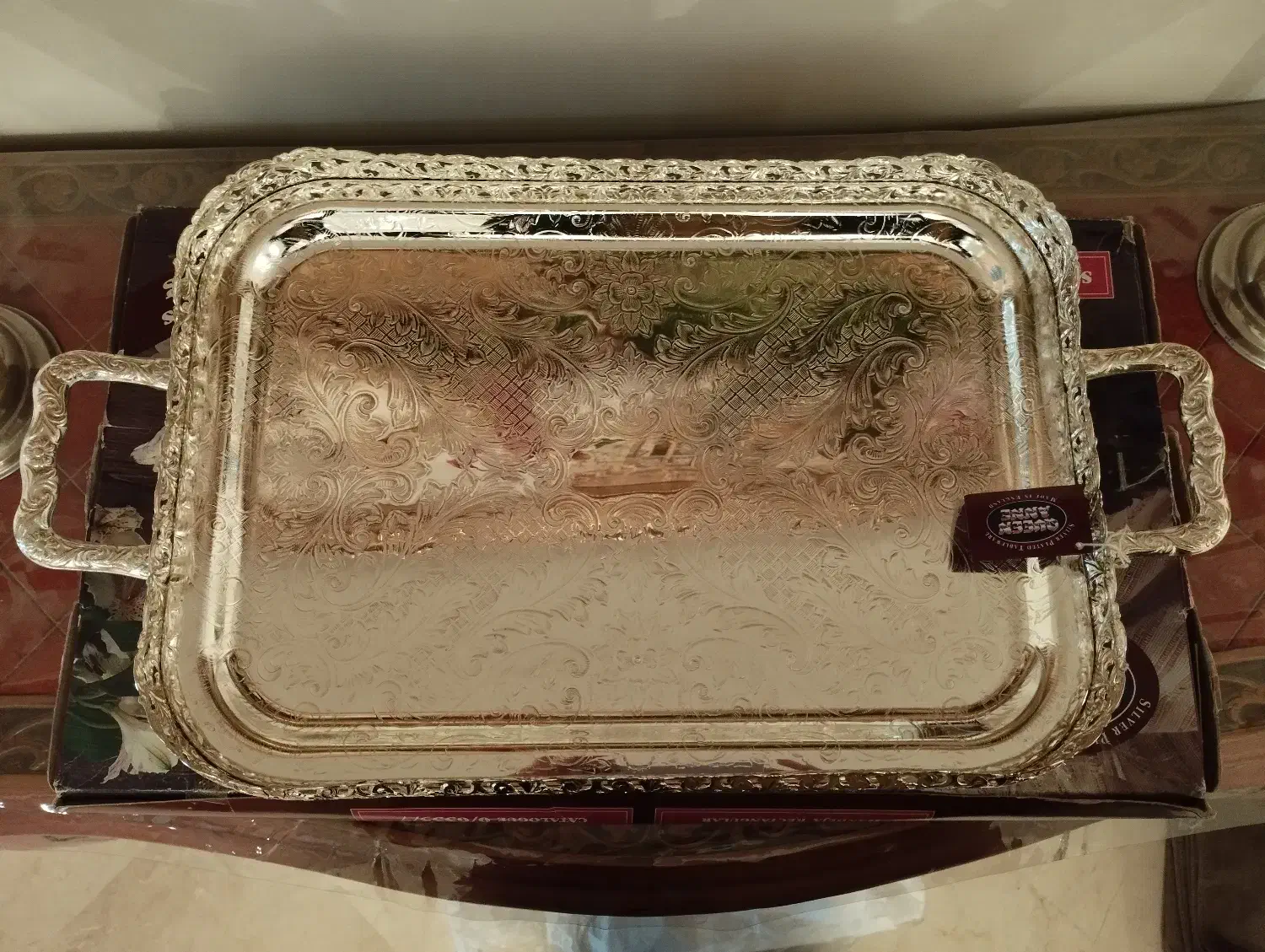 سینی سیلور  کویین آنه|ظروف سرو و پذیرایی|تهران, امیریه|دیوار