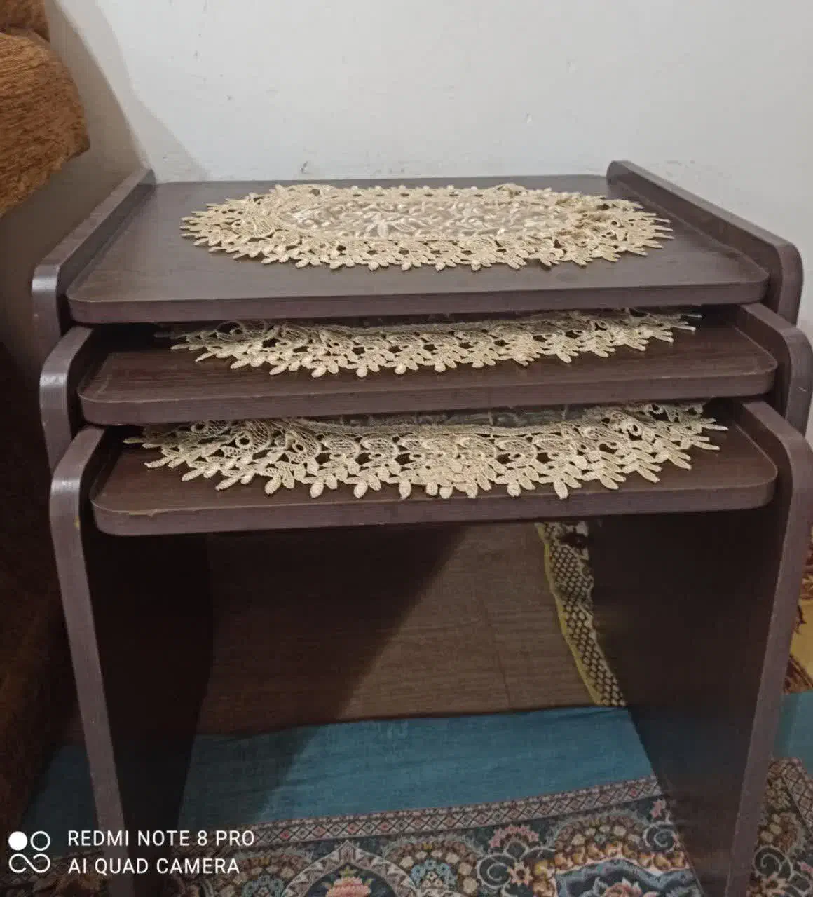 مبل ۵ نفره  با جلو مبلی|مبلمان خانگی و میز عسلی|بندر انزلی, نیمه شعبان|دیوار