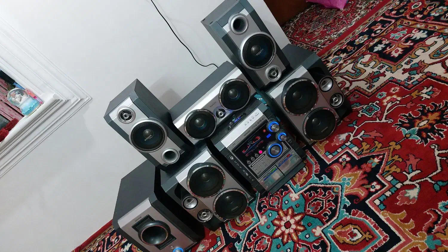 سیستم صوتی سامسونگ ۷تیکه زلزله|سیستم صوتی خانگی|سهند, |دیوار