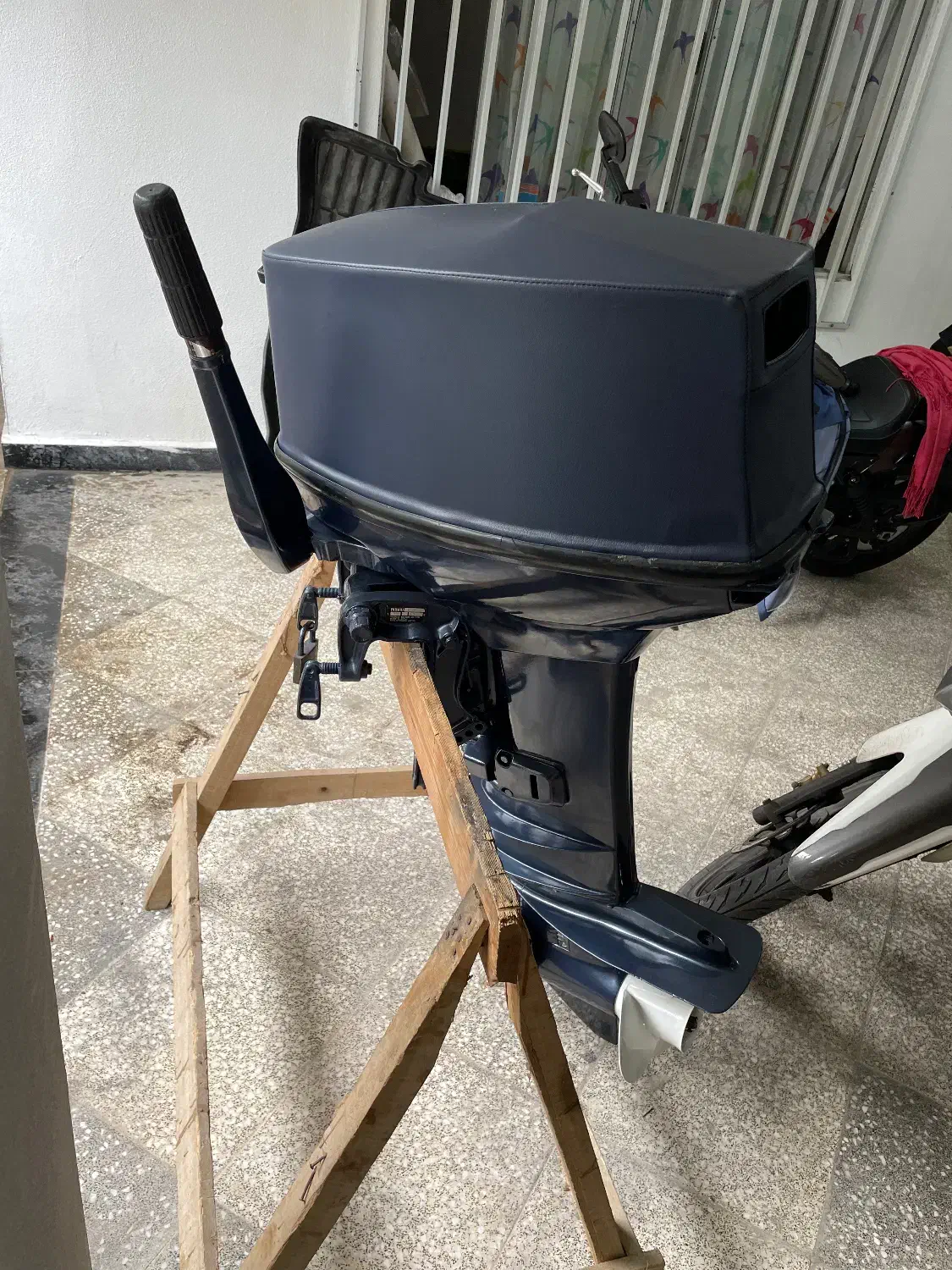 قایق موتوری یاماها ۴۰|قایق و سایر وسایل نقلیه|بندر انزلی, باغ زمانی|دیوار