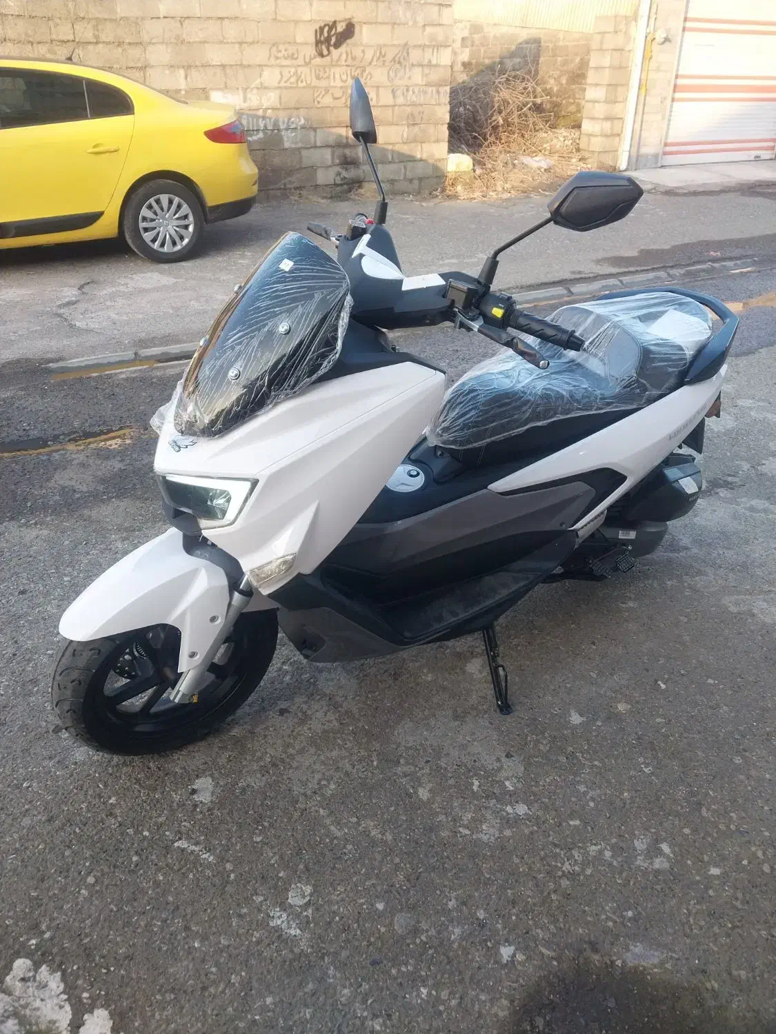 موتور لین مکس ۱۵۰ پلاس سفید مدل ۴۰۴|موتورسیکلت|بندر انزلی, پاسداران|دیوار