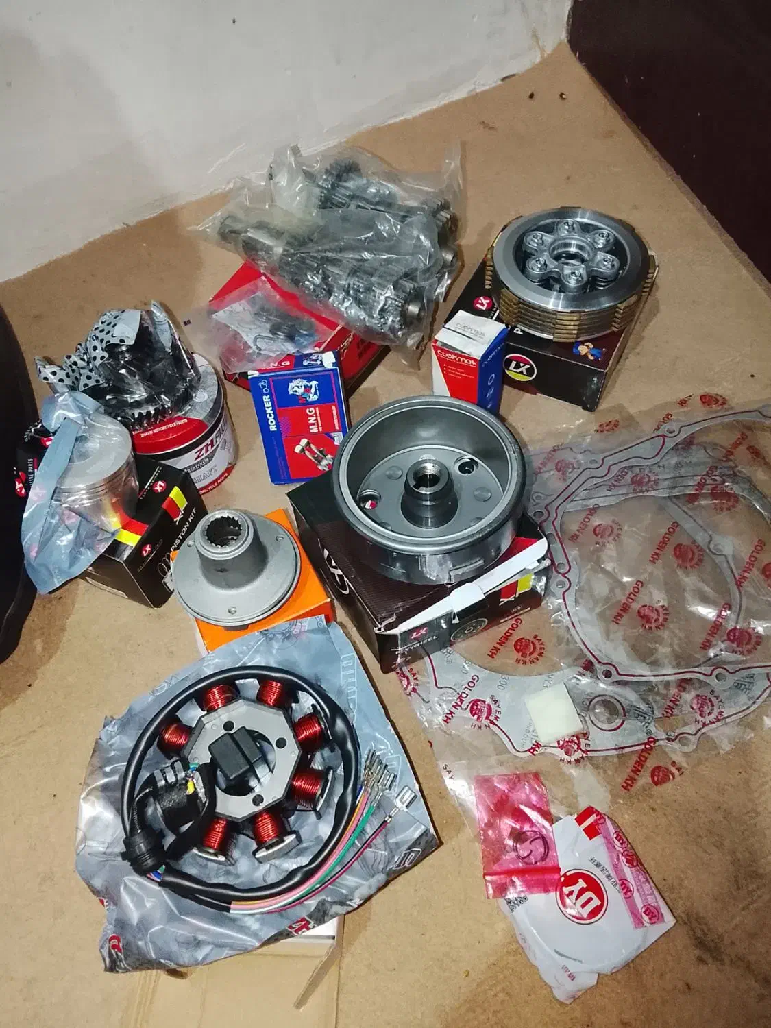 لوازم موتور سیکلت 200سی سی نونو|قطعات یدکی و لوازم جانبی|سبزوار, هویزه|دیوار