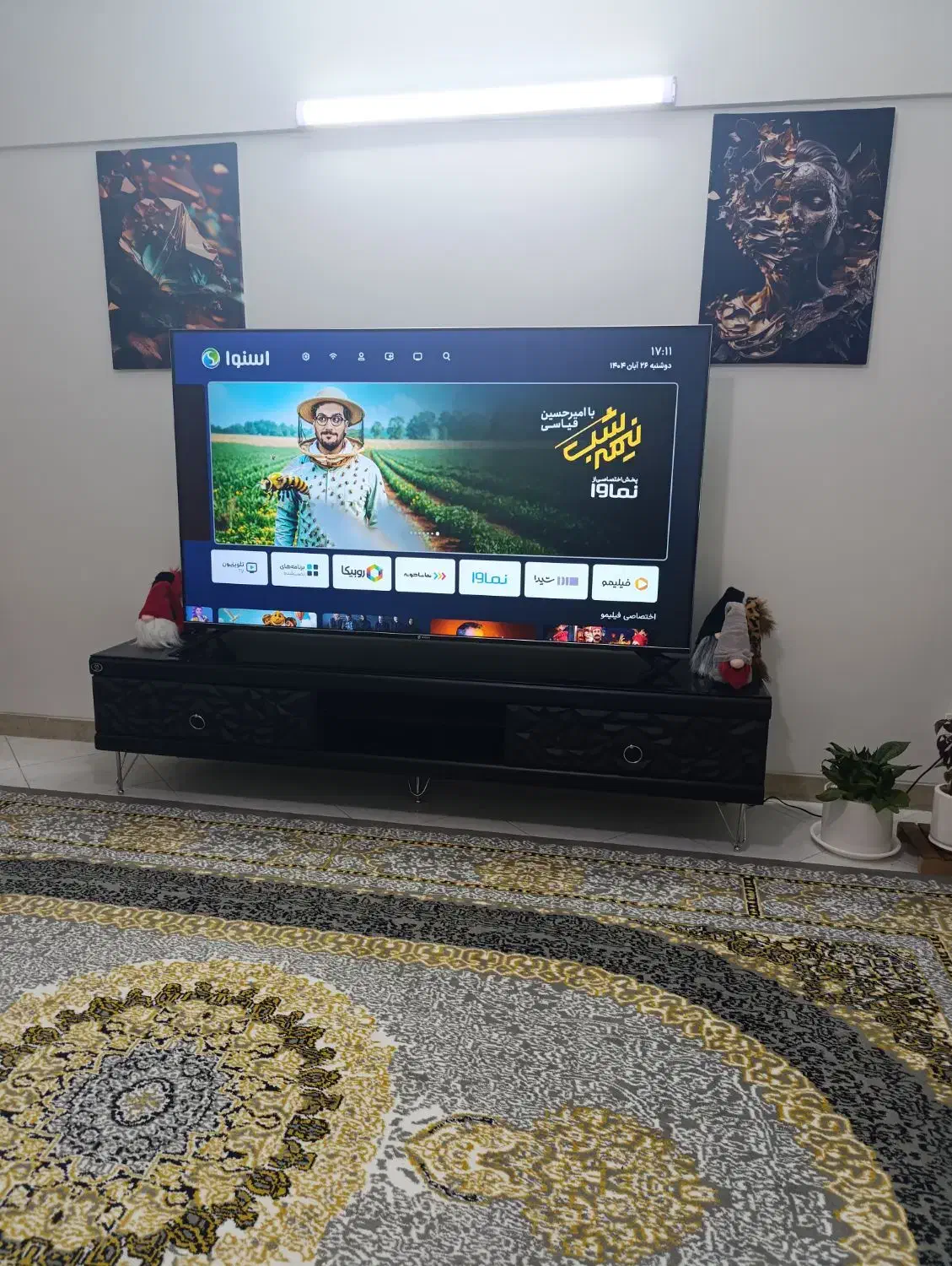 مدل تلویزیون اسنوا 75اینچ مدل ssd-75ls600u|تلویزیون و پروژکتور|اصفهان, سپاهانشهر|دیوار