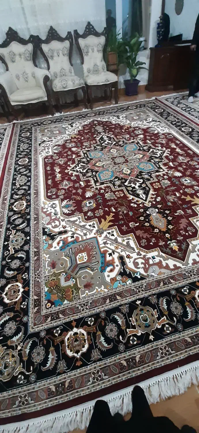 فرش طرح هرمس|فرش|اردبیل, |دیوار