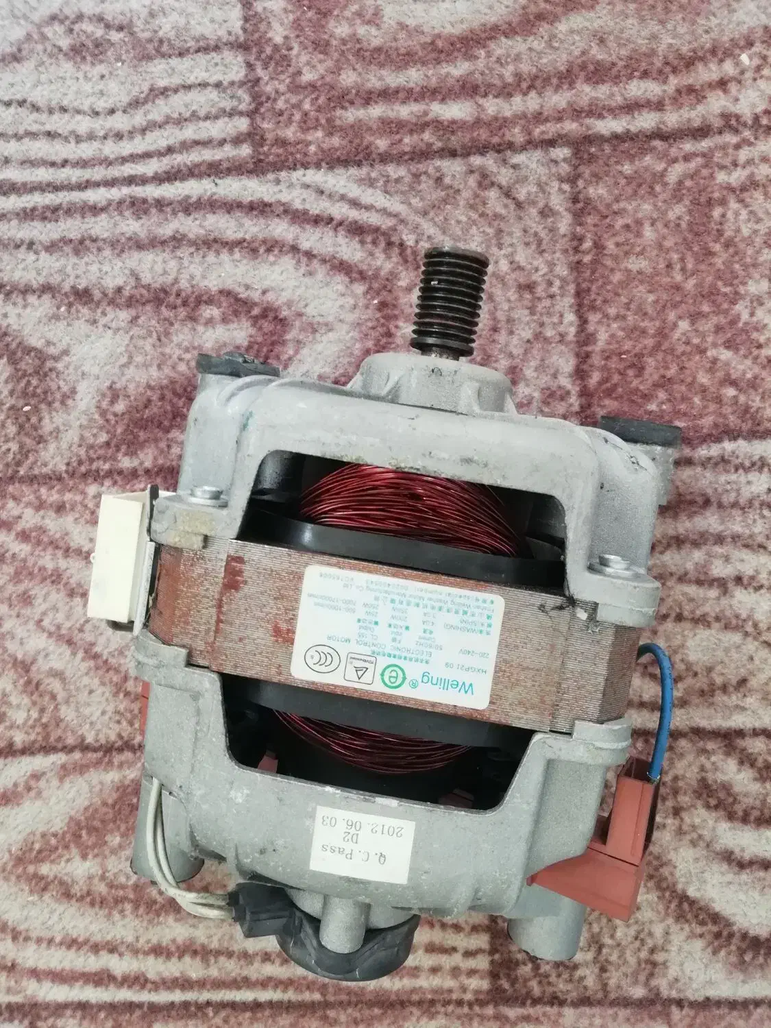 بردو موتور ماشین لباسشویی 5کیلویی هایر|ماشین لباسشویی و خشککن لباس|لاهیجان, خمیر کلایه|دیوار