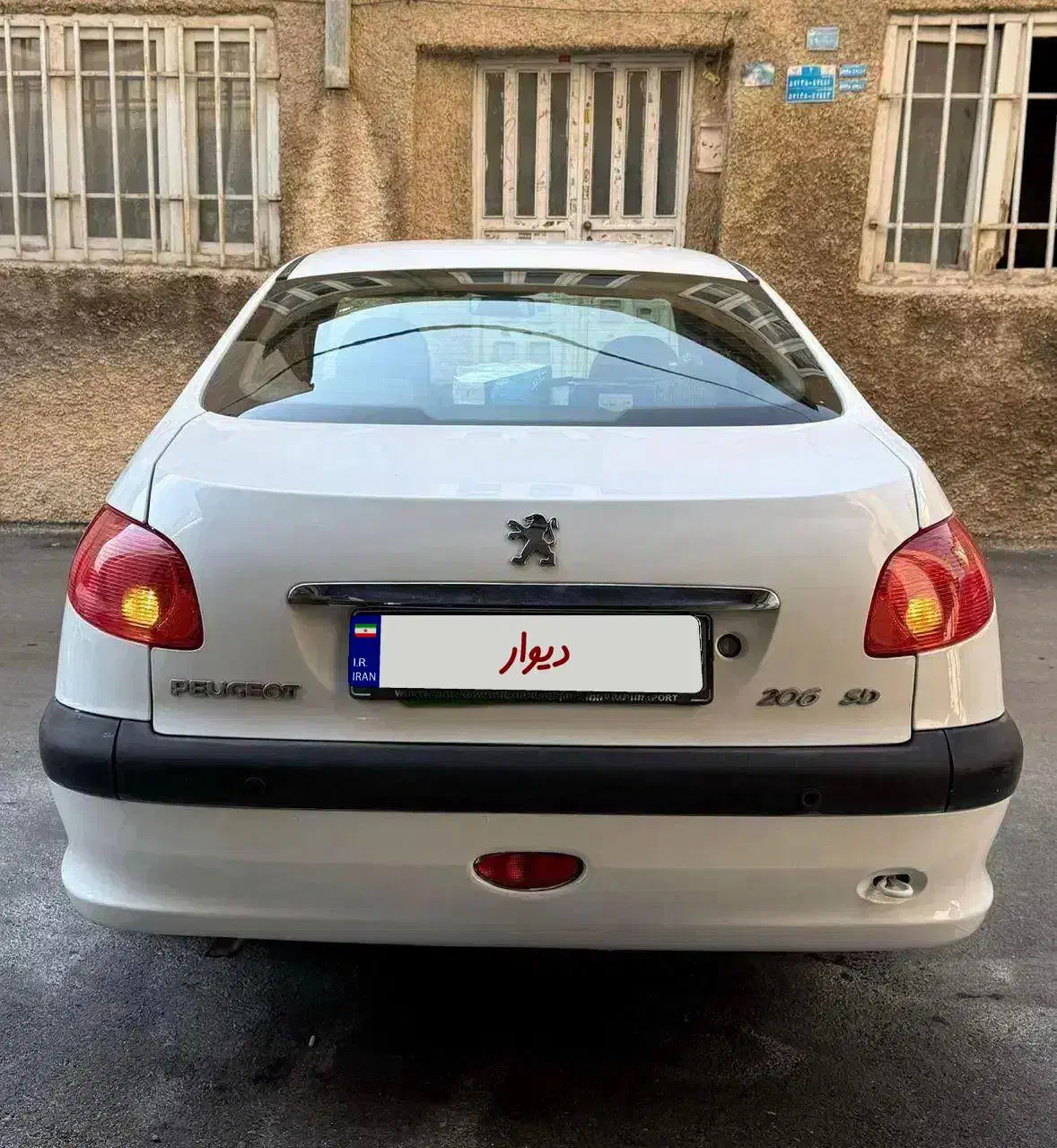 پژو ۲۰۶ sd v8|خودرو سواری و وانت|ارومیه, |دیوار