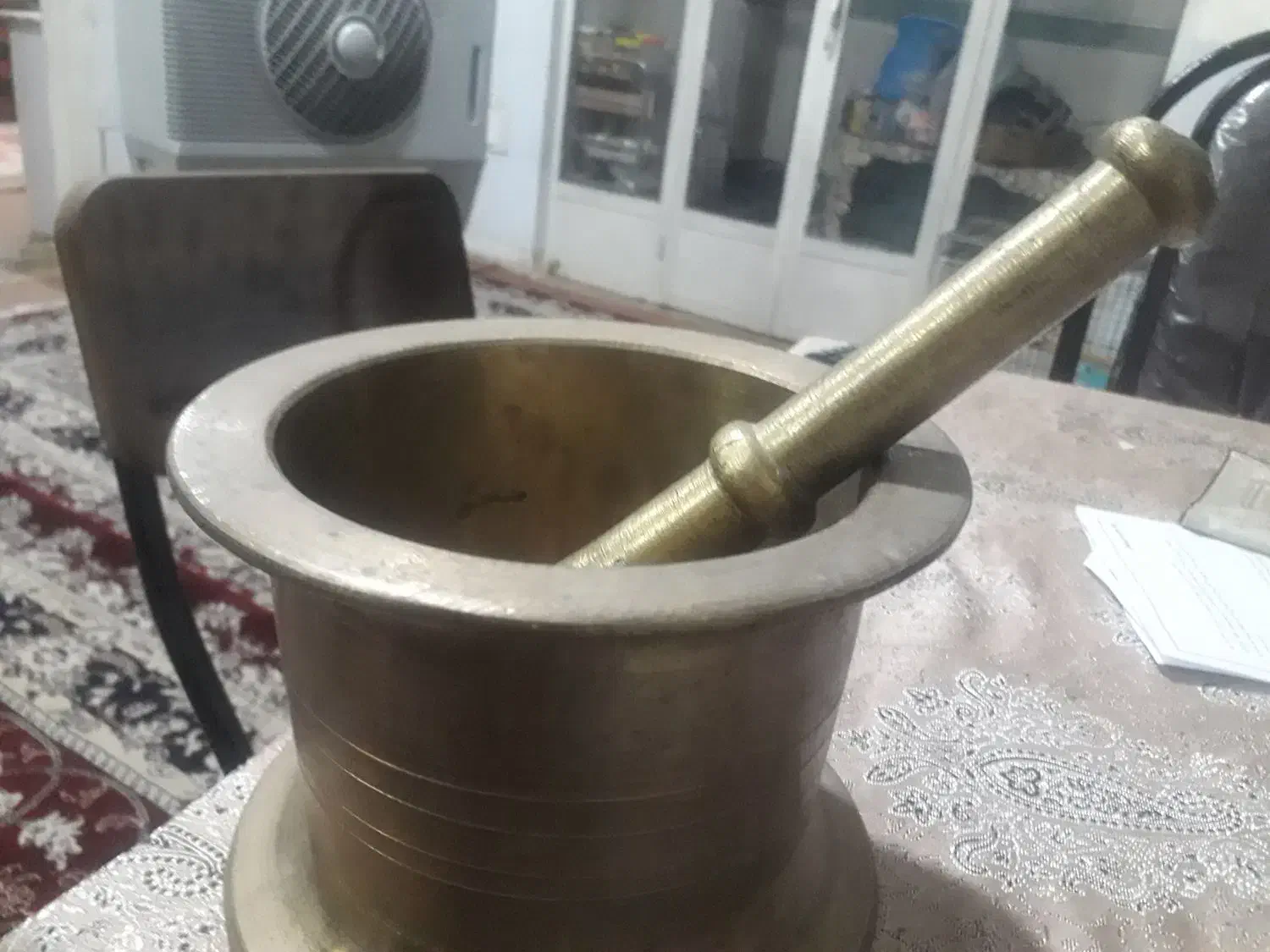 هونگ برنجی بزرگ|ظروف پخت‌وپز|شیراز, شهرک مفتح|دیوار