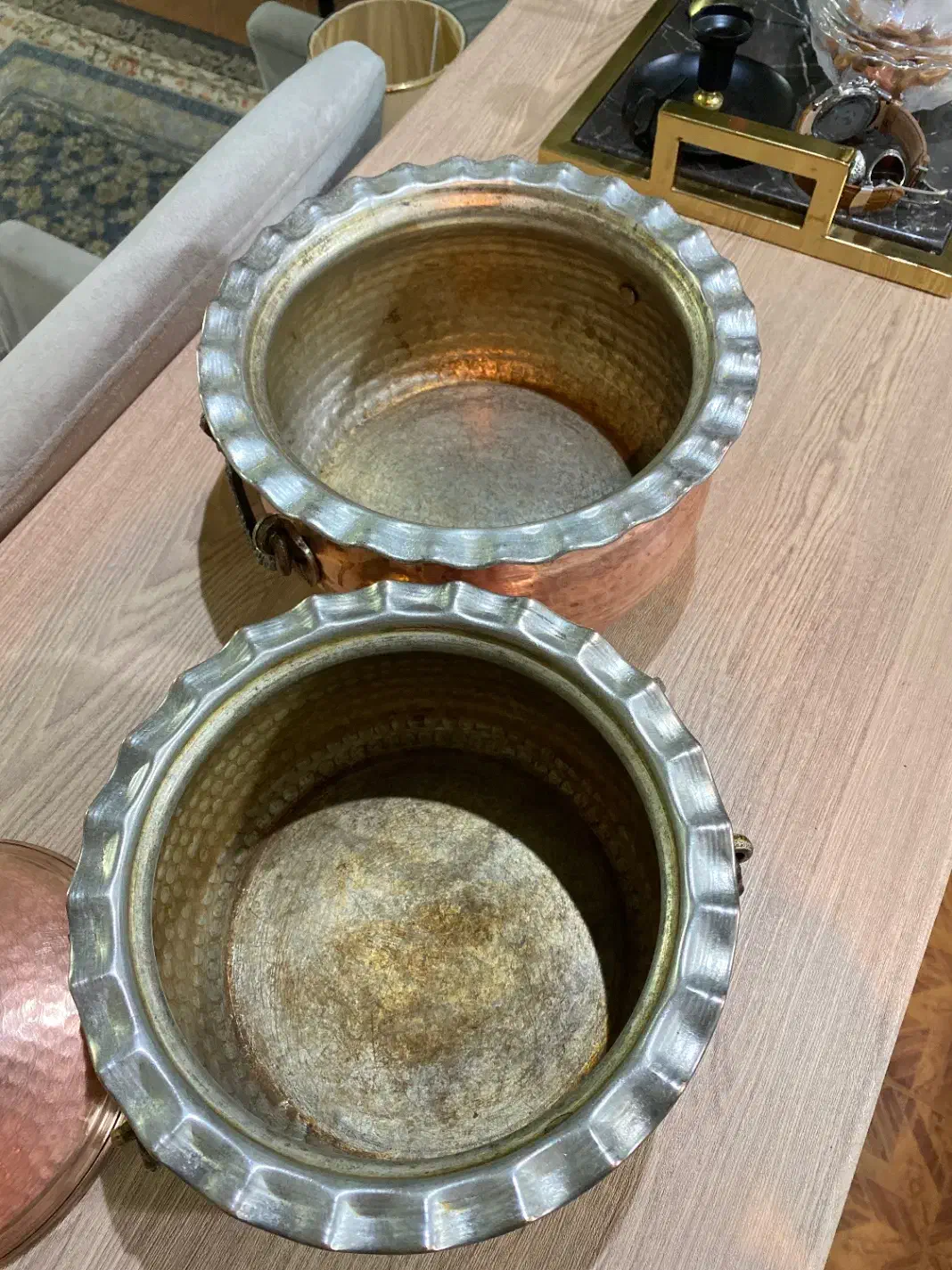 قابلمه مسی|ظروف پخت‌وپز|مشهد, کوشش|دیوار