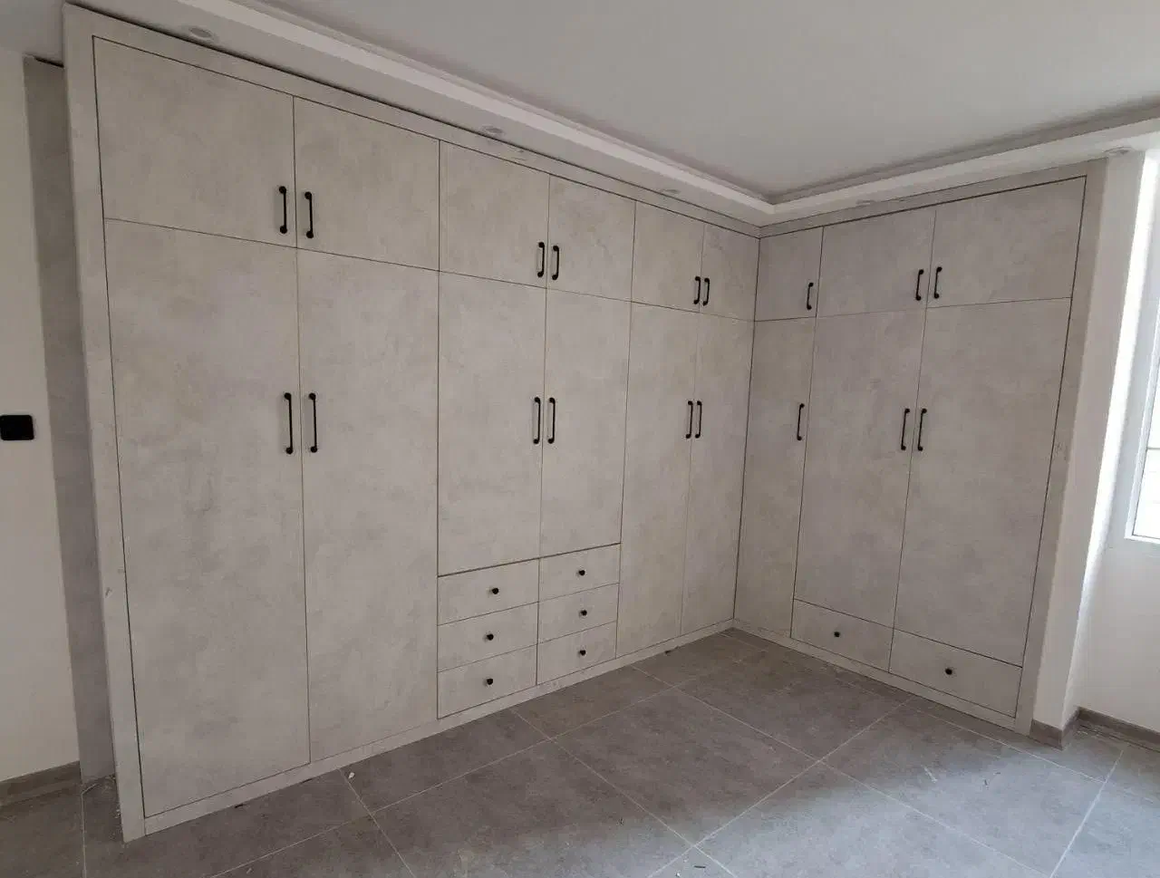 ساخت کمد و کابینت عفت دوست|جاکفشی، کمد، دراور|فومن, |دیوار