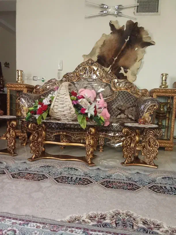 مبل سلطنتی|مبلمان خانگی و میز عسلی|قرچک, میرزائی جنوبی|دیوار