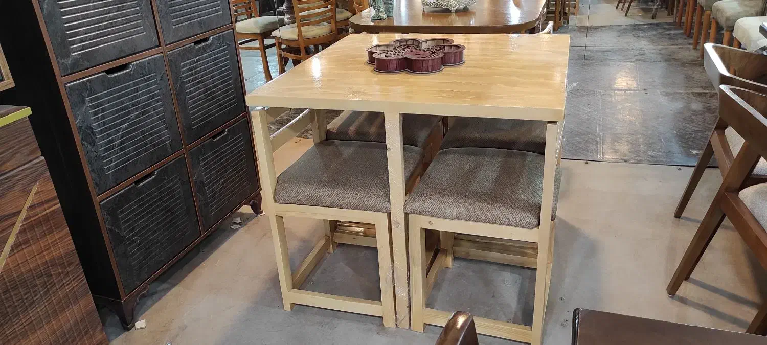 میزنهارخوری مبلمان شمس|میز و صندلی غذاخوری|قشم, |دیوار