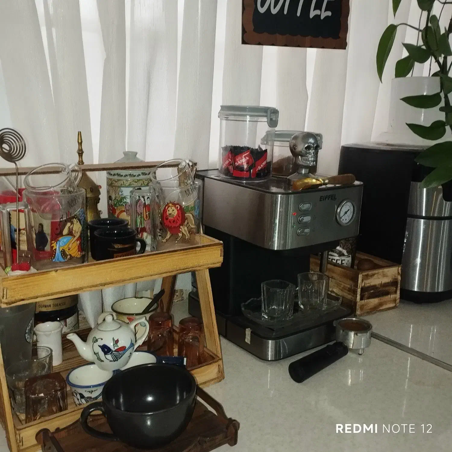 قهوه ساز ماک ایفل|سماور، چای‌ساز، قهوه‌ساز|تربت‌حیدریه, قائم|دیوار