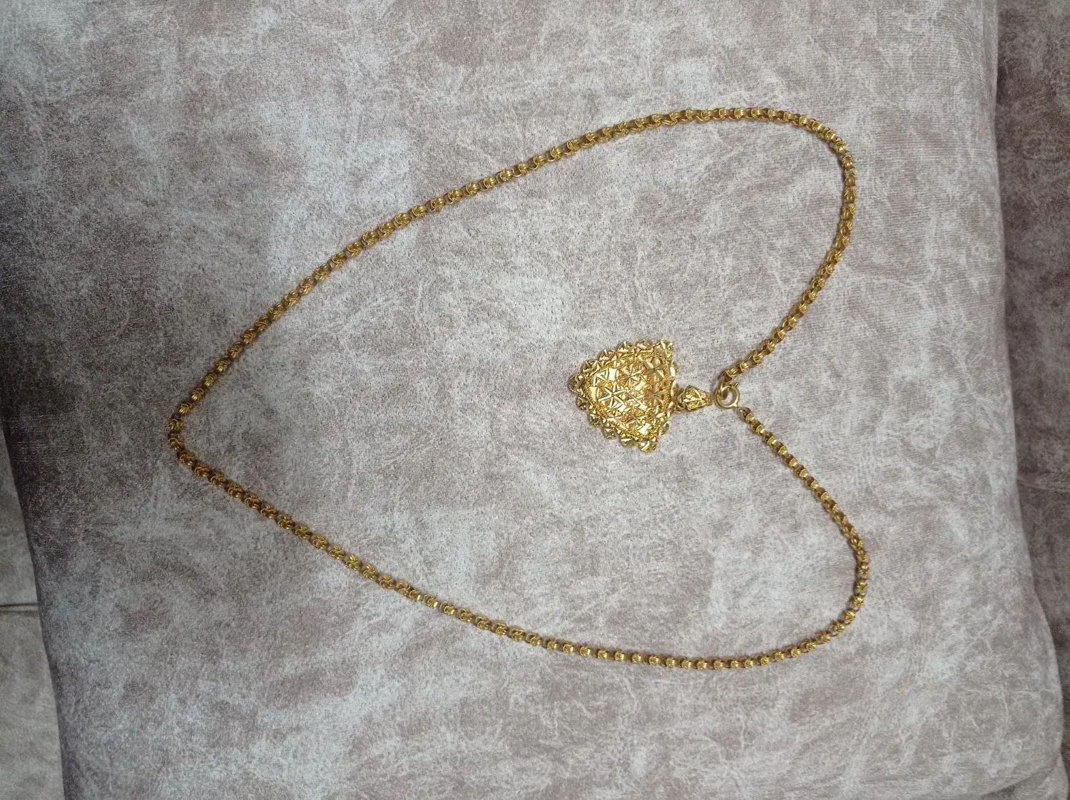 زنجیر طلاو شمایل حدود 31گرم|جواهرات|مشهد, شریف|دیوار