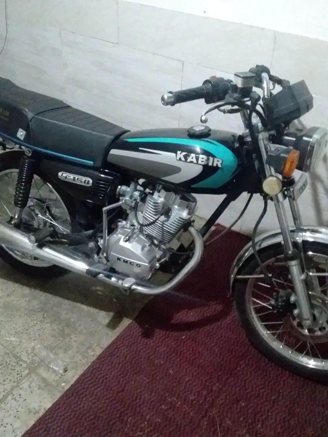 موتور ۱۵۰کبیر مدارک سند سه برگ سفید|موتورسیکلت|ملایر, |دیوار