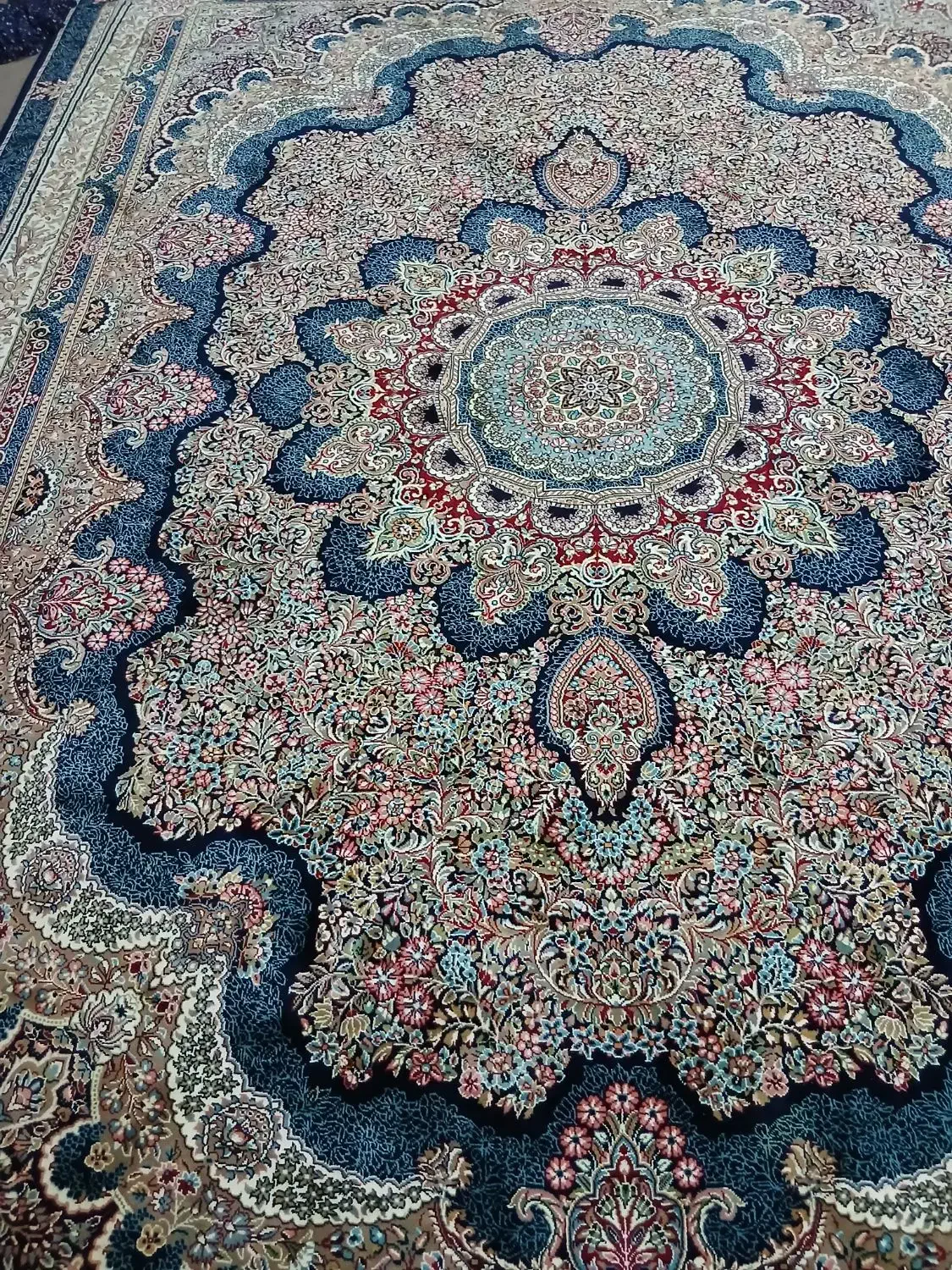 فرش ۱۲متری هزار شانه|فرش|زنجان, |دیوار