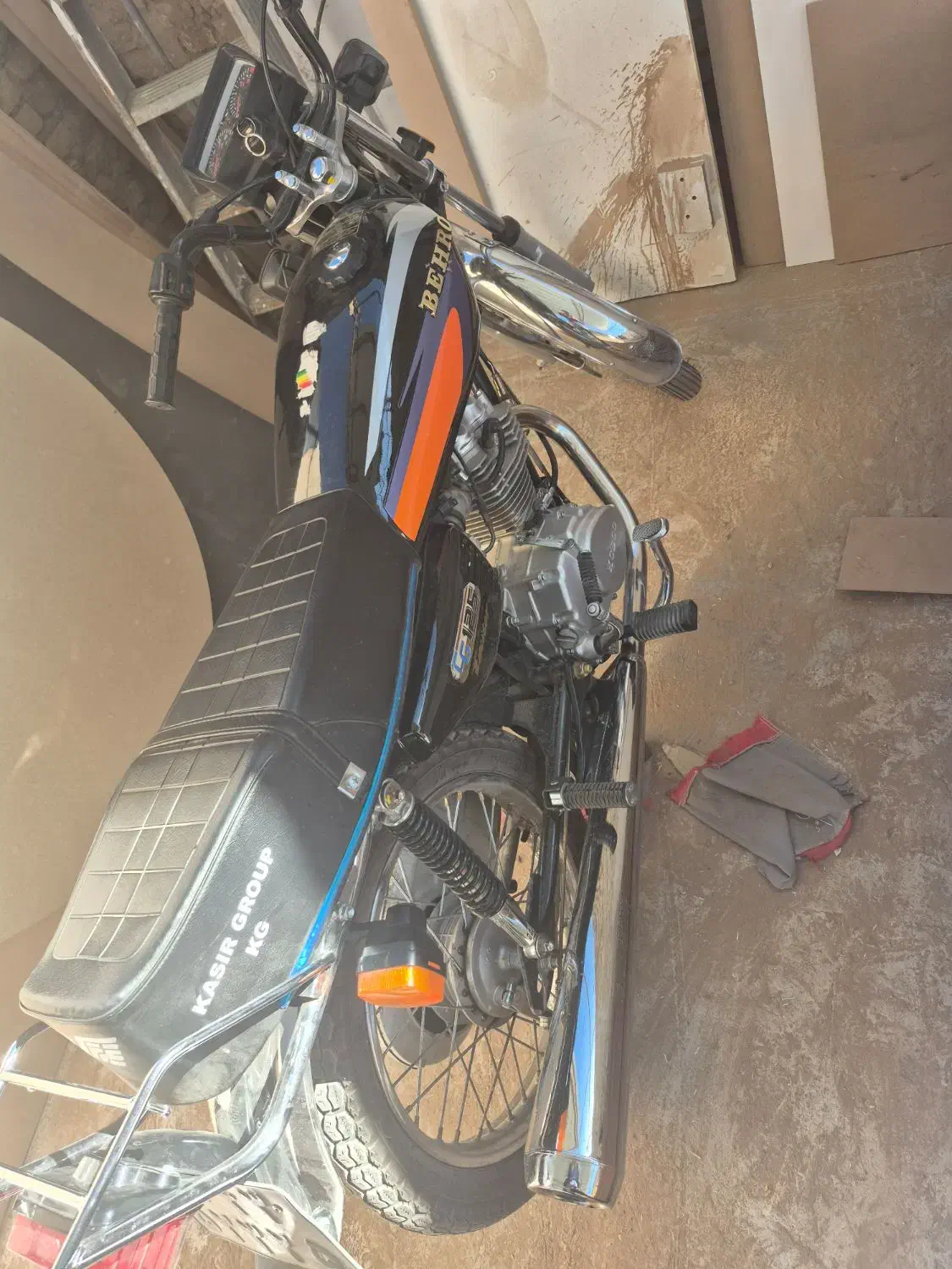 موتور بهرو ۱۲۵|موتورسیکلت|یزد, |دیوار