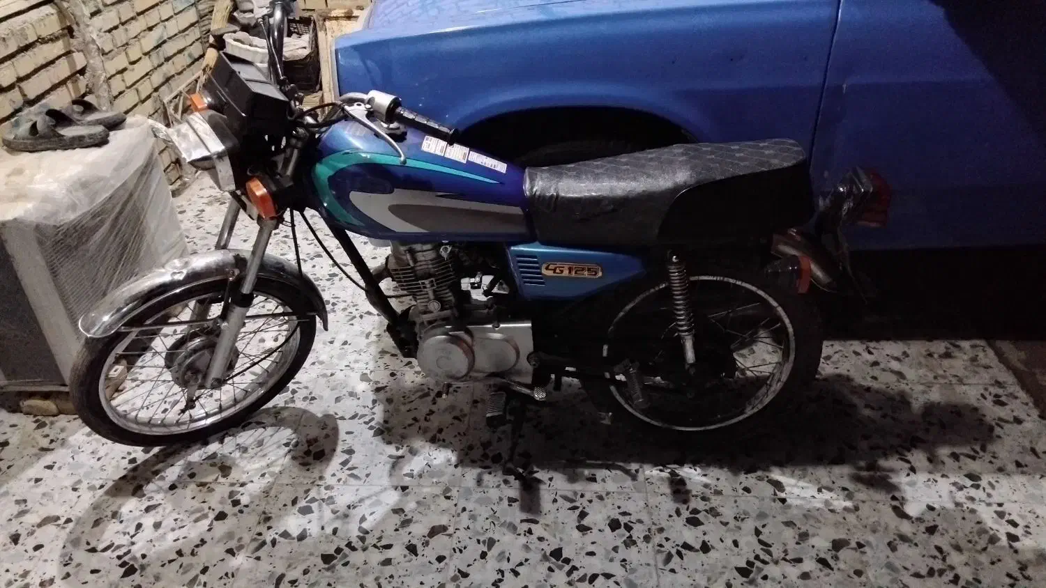 موتور پلاک ملی84|موتورسیکلت|شوش, |دیوار