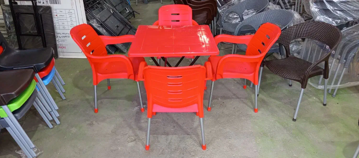 صندلی دسته دار پایه فلزی طرح تسا کد 101|میز و صندلی غذاخوری|سوسنگرد, |دیوار