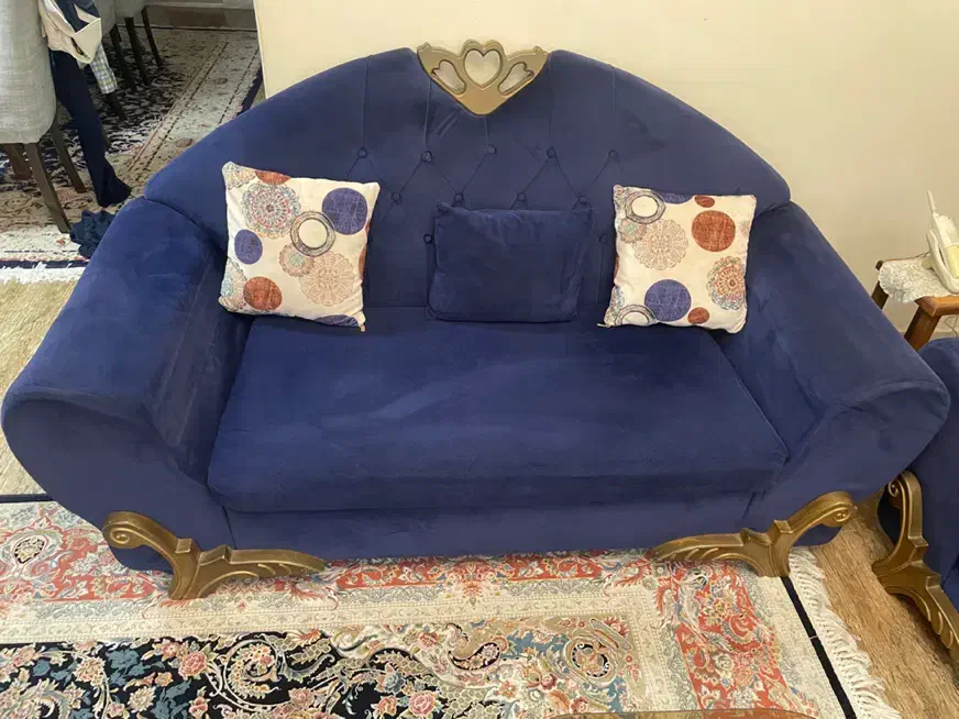 مبلمان ۷ نفره|مبلمان خانگی و میز عسلی|رشت, انصاری|دیوار