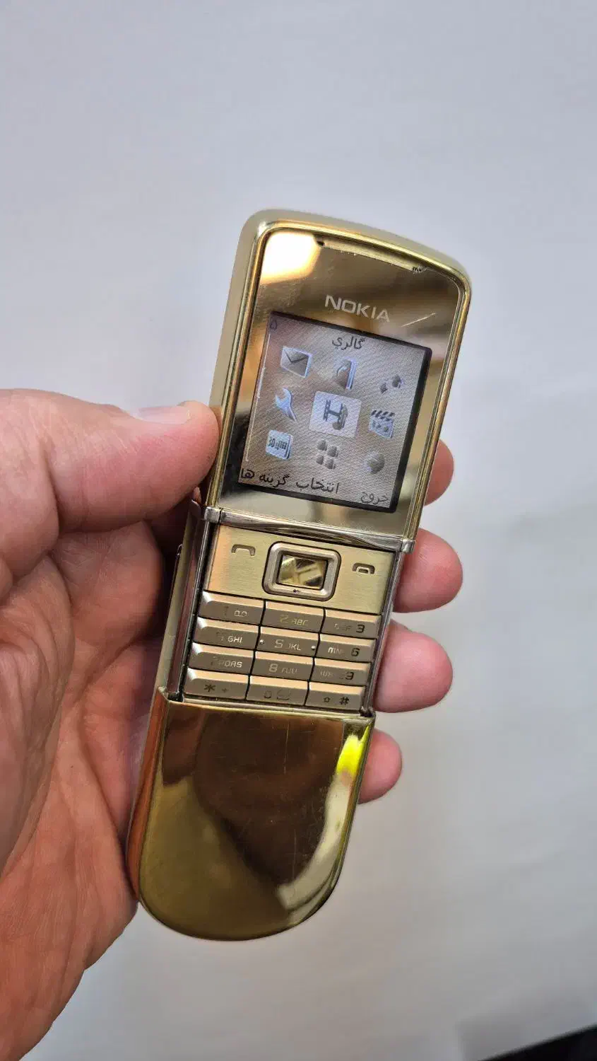 نوکیا 8800 سیراکو روکش طلا|موبایل|تهران, نیلوفر|دیوار