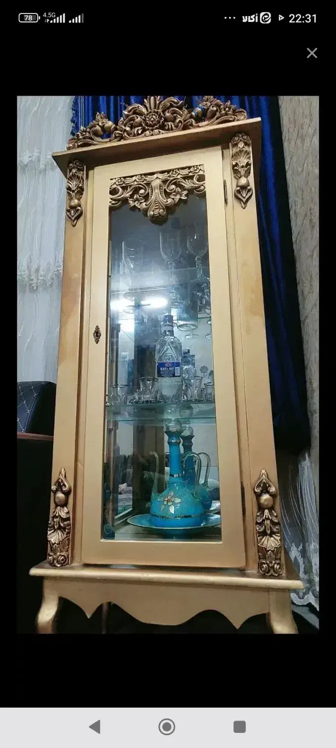 ویترین کاملا سالم و تمیز|بوفه، ویترین، کنسول|قم, کلهری|دیوار