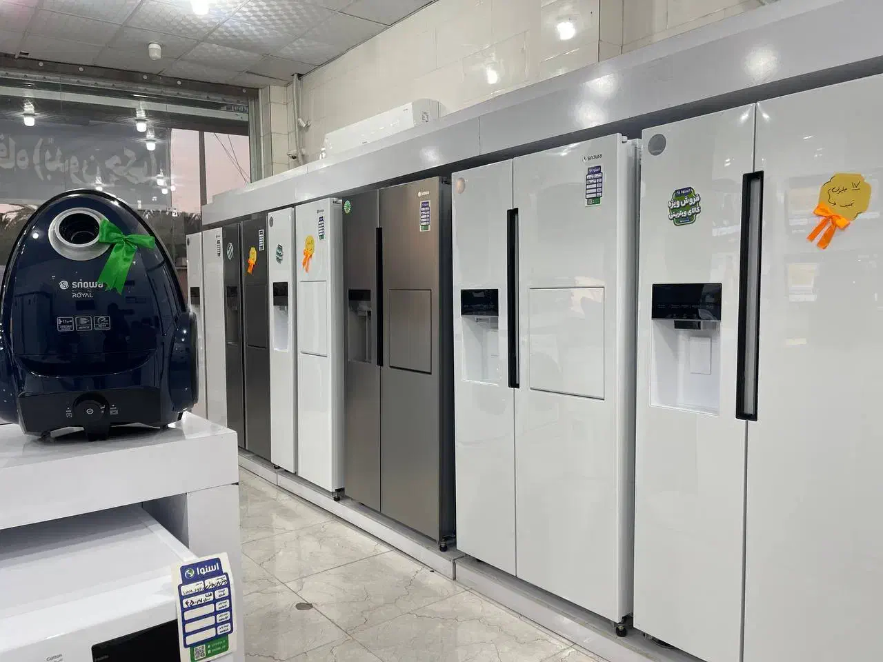 ساید بای ساید اسنوا|یخچال و فریزر|مهر, |دیوار