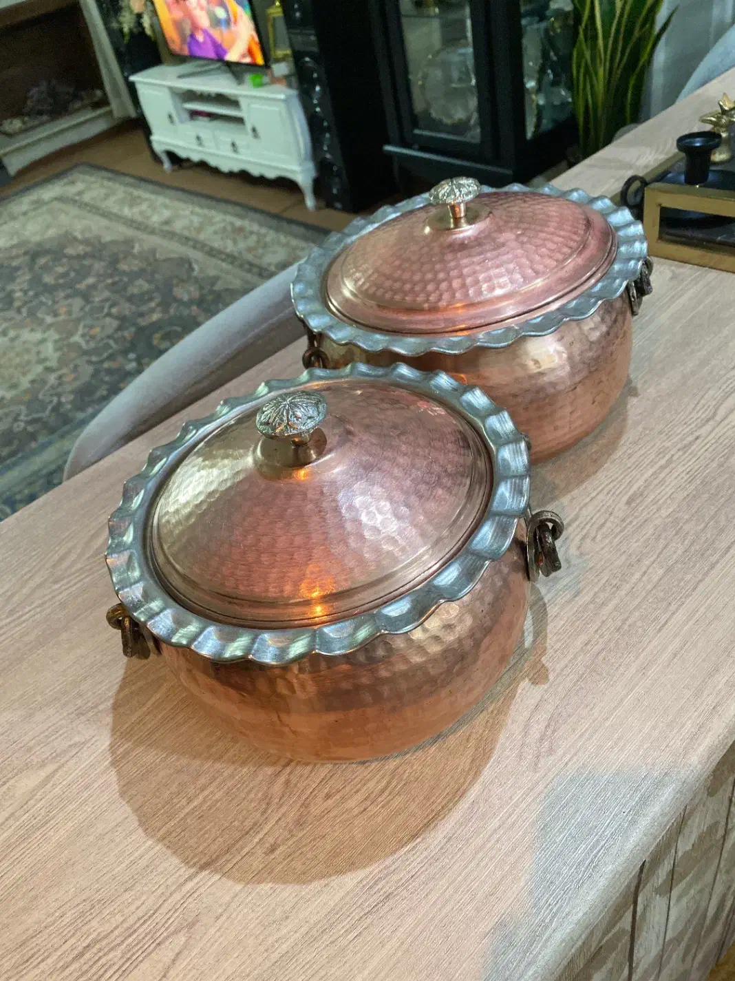 قابلمه مسی|ظروف پخت‌وپز|مشهد, کوشش|دیوار