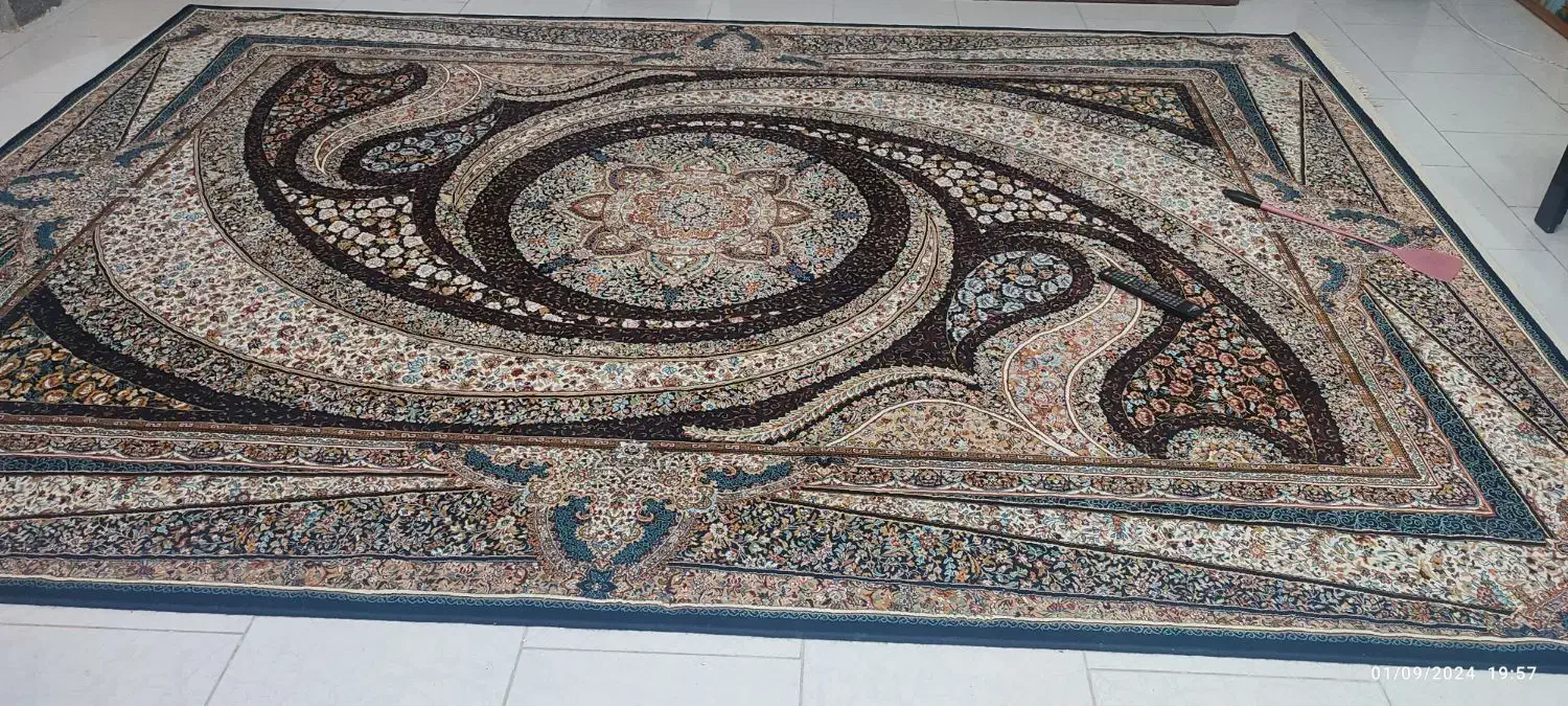 2 تخته فرش کهکشان|فرش|نیشابور, دارایی|دیوار