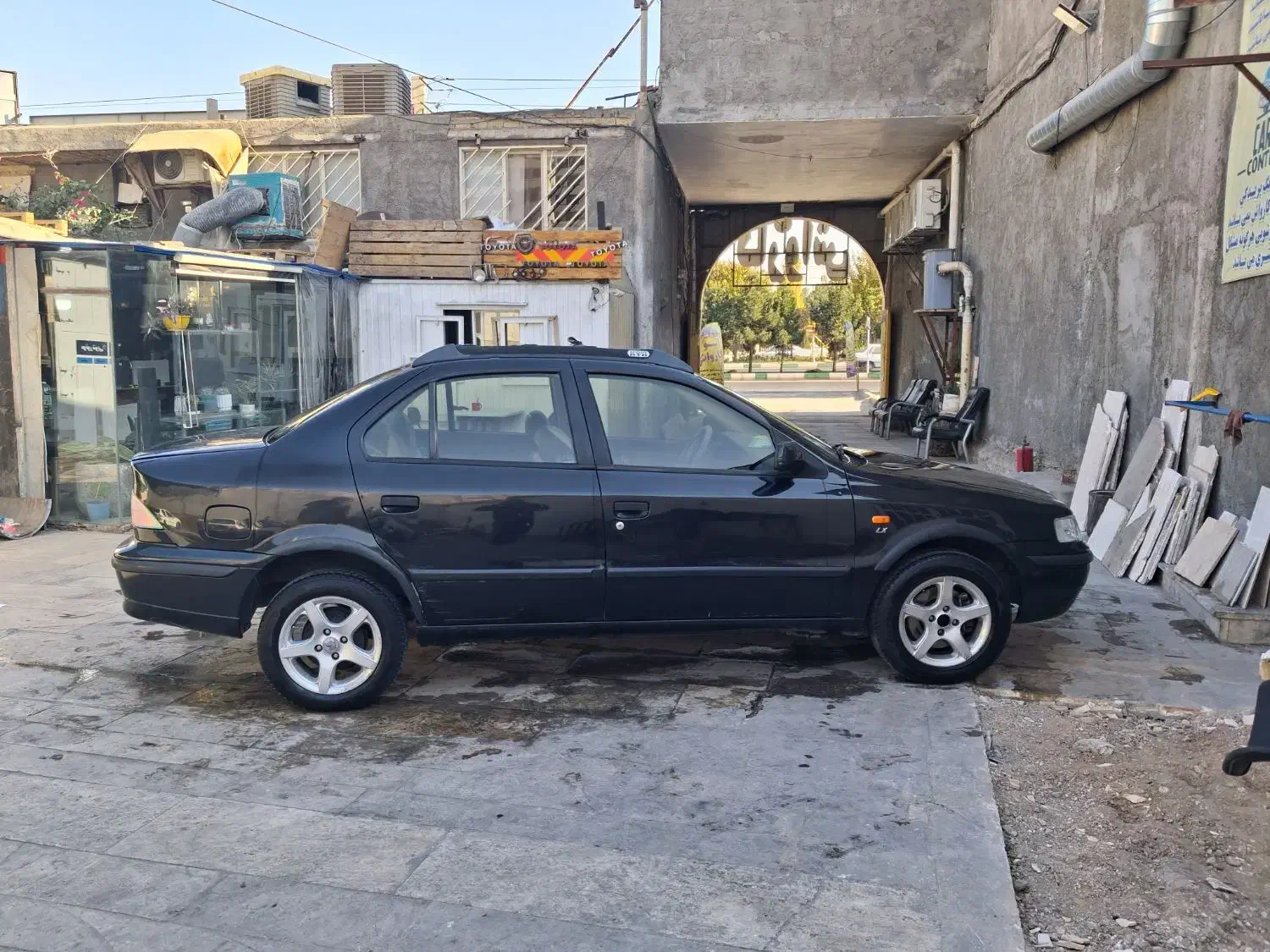 سمندef7مشکی|خودرو سواری و وانت|قم, پردیسان|دیوار