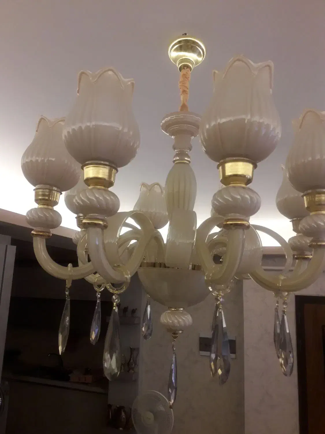 لوستر|لوستر و چراغ آویز|تبریز, |دیوار