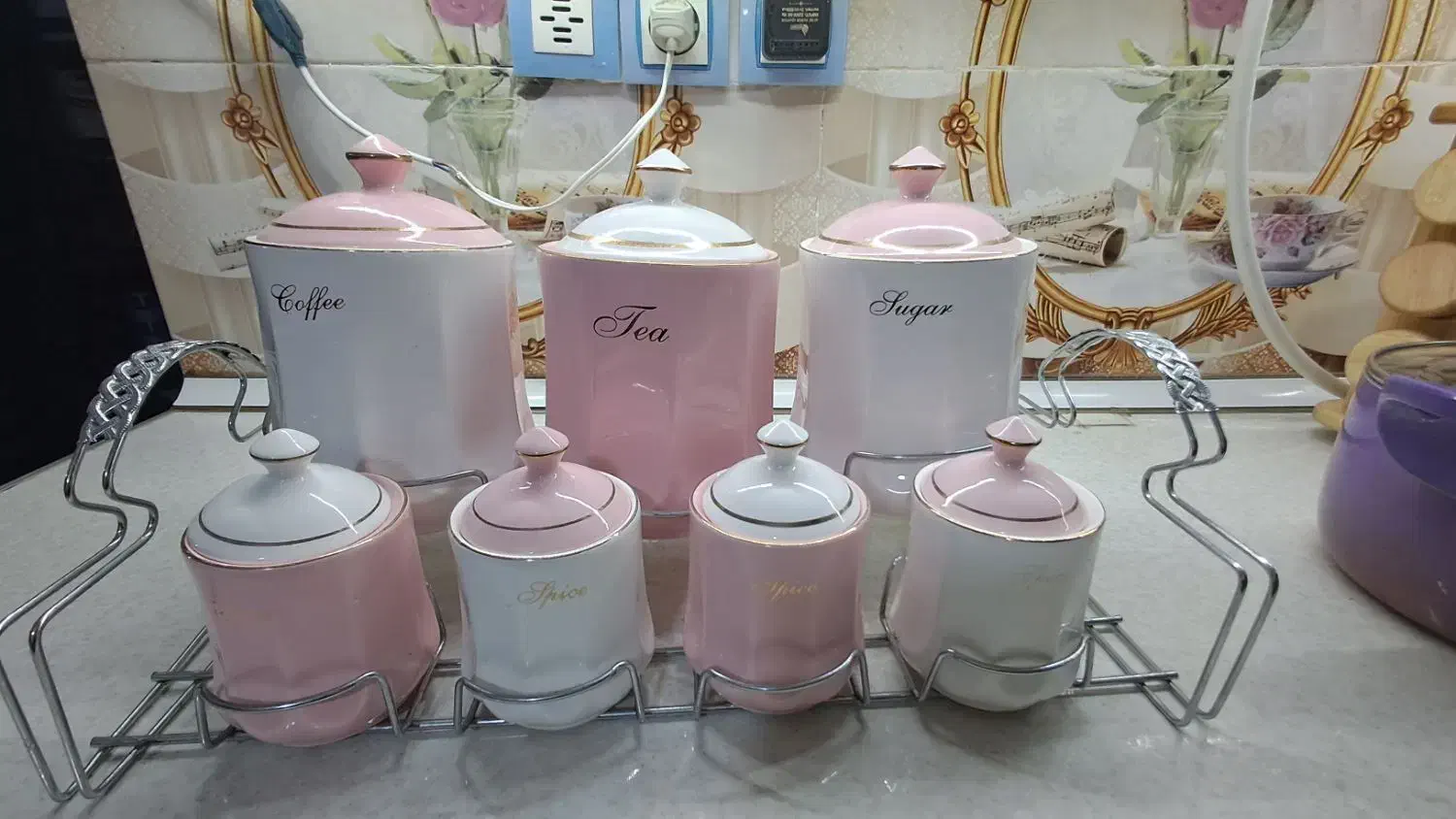 پاسماوری|ظروف سرو و پذیرایی|ایرانشهر, |دیوار