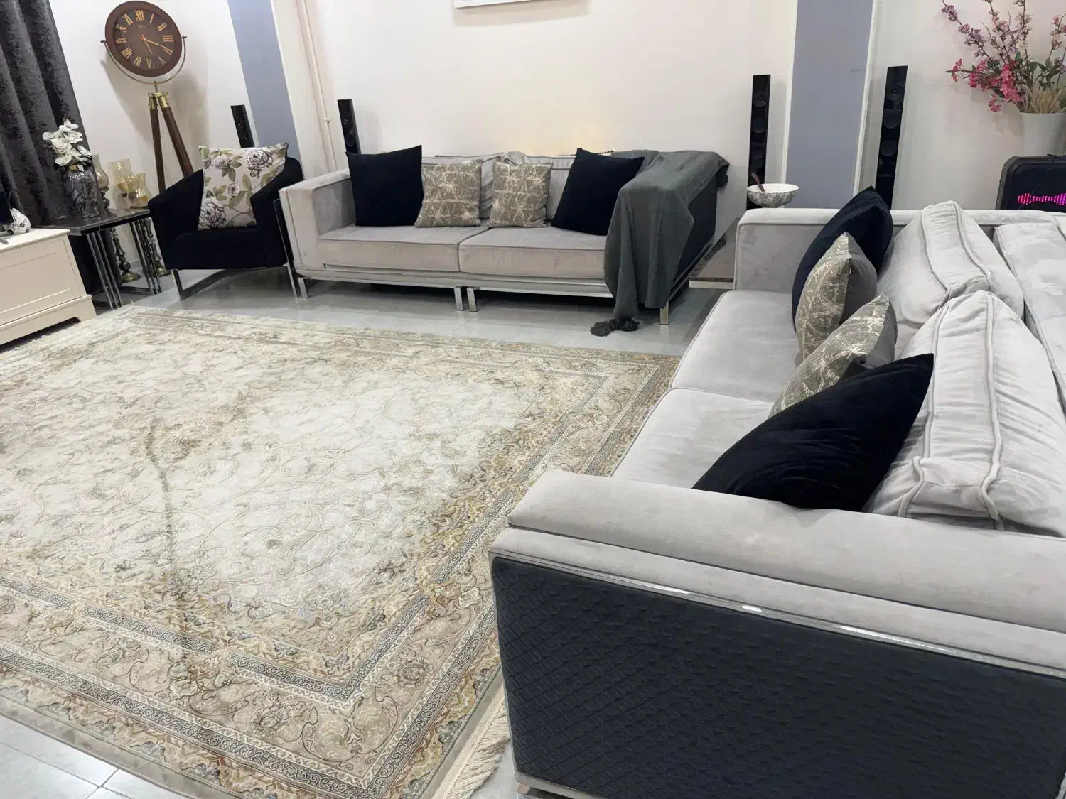 فروش مبل ، عسلی ، میز تی وی ، میز وسط استیل|مبلمان خانگی و میز عسلی|اهواز, بهزاد شهر|دیوار