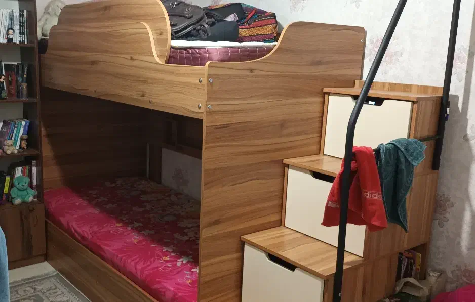 تخت 2 طبقه با تشک|تخت و سرویس خواب|ری, ظهیرآباد|دیوار