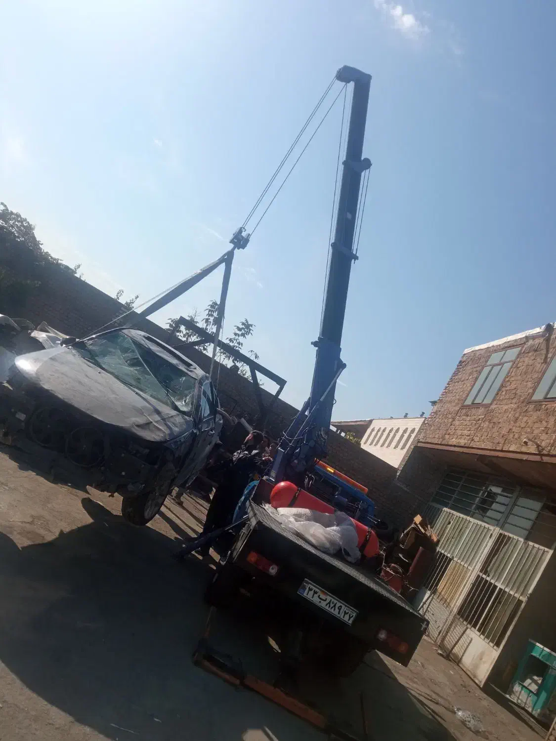 جرثقیل و امداد خودرو (یدک کش)|خدمات حمل و نقل|خوی, |دیوار