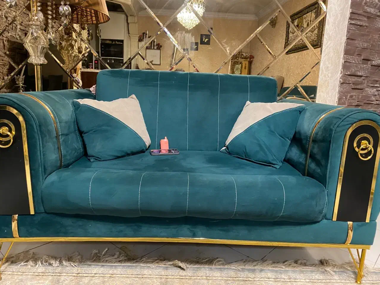 ست مبل هفت نفره به همراه غذا خوری چهار نفره|مبلمان خانگی و میز عسلی|تهران, هاشمی|دیوار