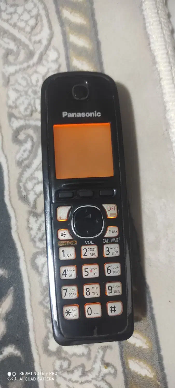 تلفن بیسیم پاناسونیک اصل|تلفن رومیزی|اردبیل, |دیوار