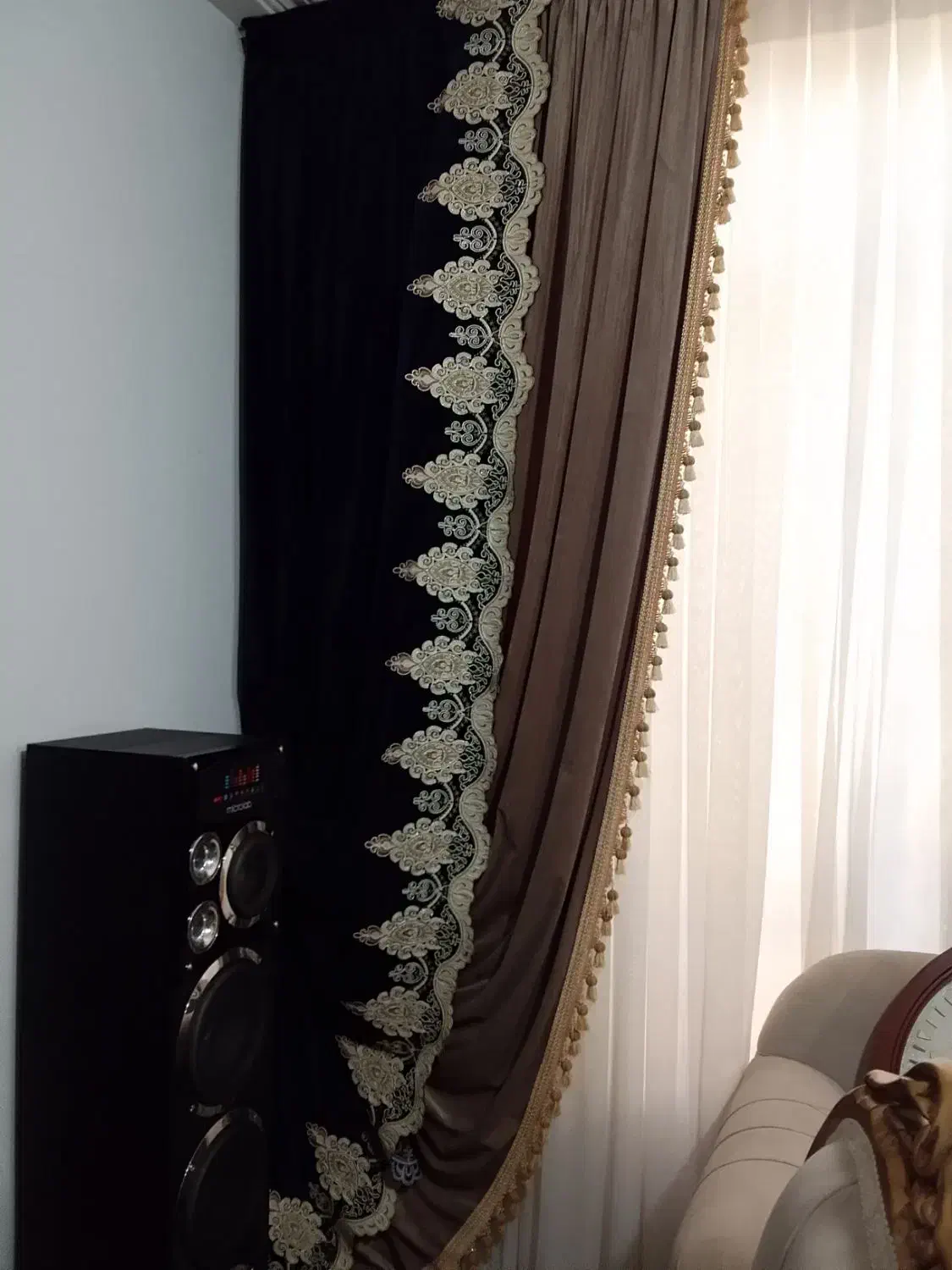 دستک پرده 800|پرده، رانر، رومیزی|تربتحیدریه, کوی شهید احمدزاده ملکی|دیوار