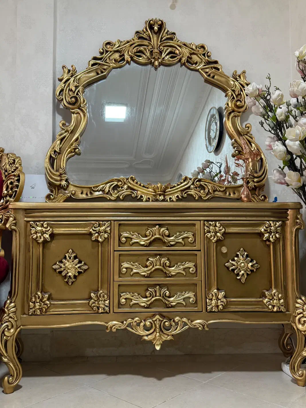 آینه کنسول|بوفه، ویترین، کنسول|بوشهر, |دیوار