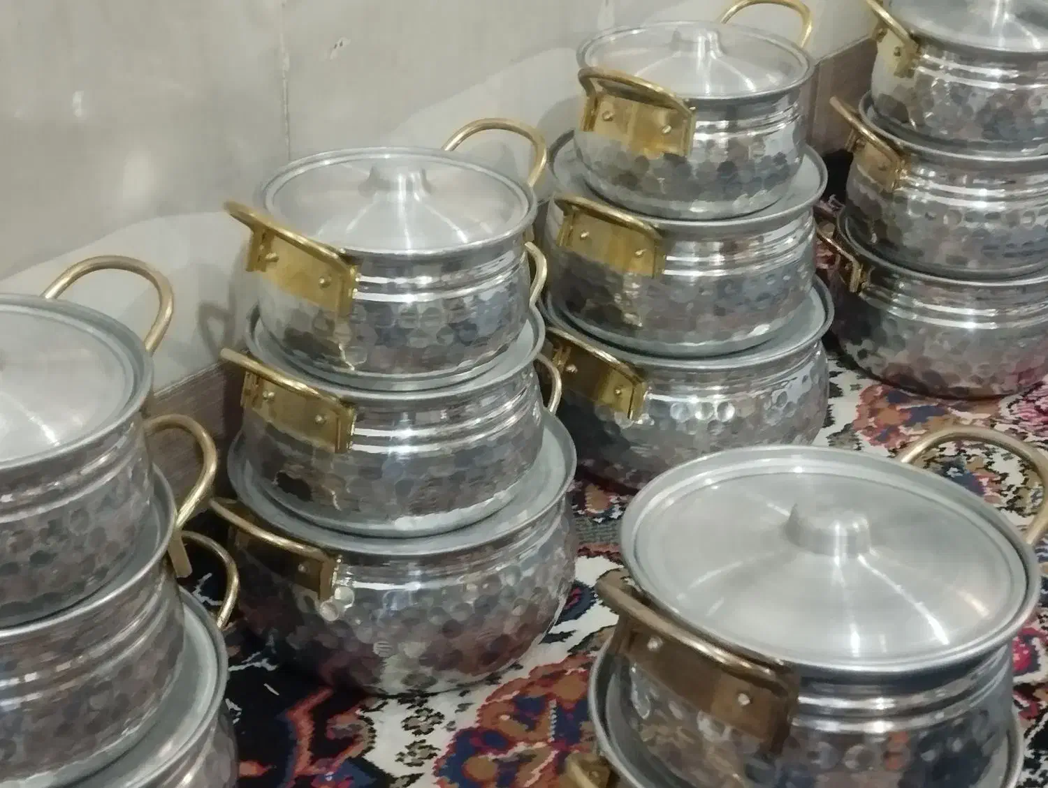 سرویس قابلمه ۶پارچ یعنی هرسرویس3تا قابلمه داره|ظروف پخت‌وپز|اهواز, عین ۲|دیوار