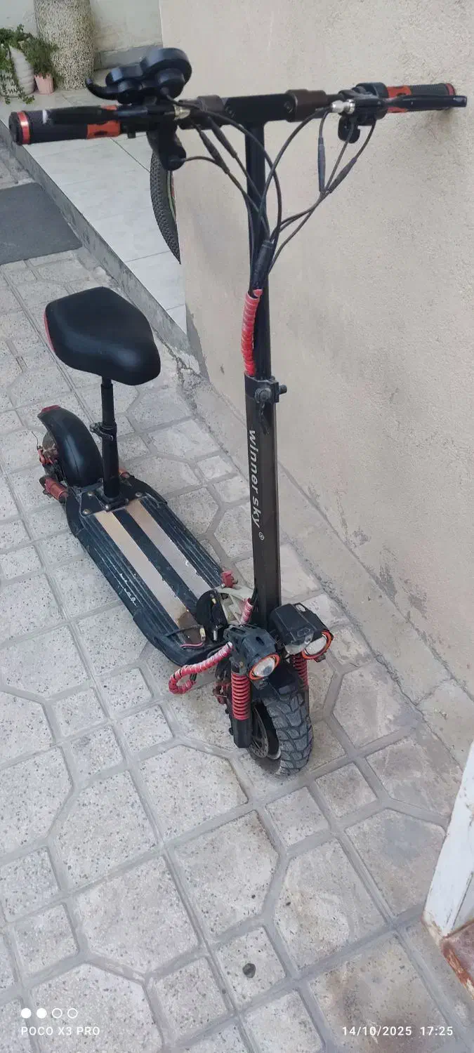 اسکوتر برقی وینر اسکای|دوچرخه، اسکیت، اسکوتر|جم, |دیوار