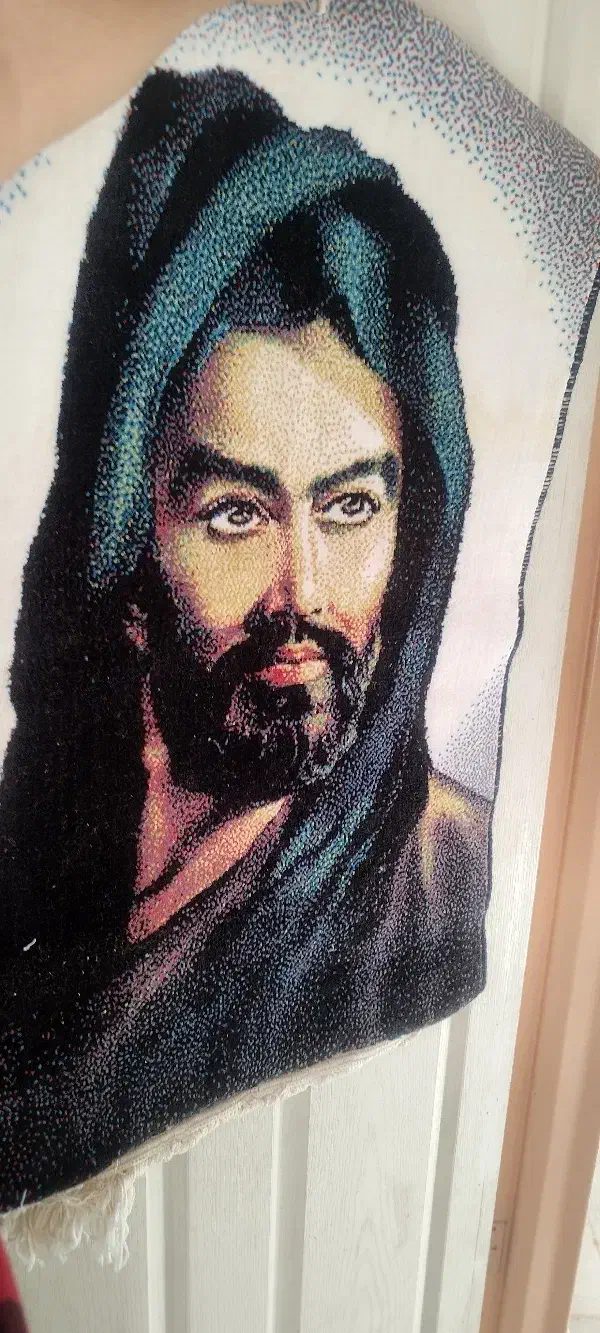 تابلو فرش ماشینی امام حسین|تابلو فرش|ملایر, |دیوار