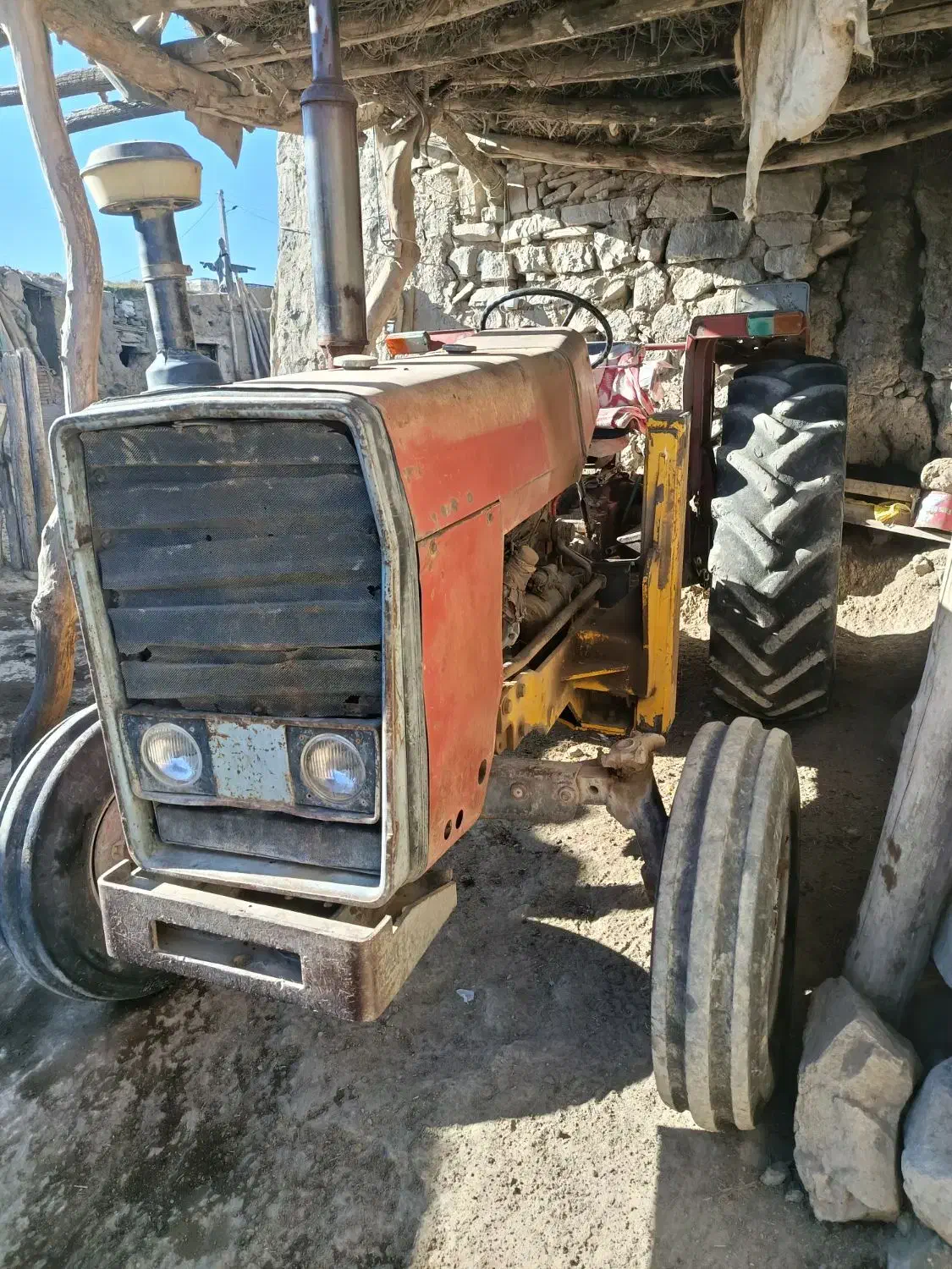 تراکتور  285مدل 73مونتاژ خارج با بیل و گاوآهن|خودرو سنگین|مرادلو, |دیوار