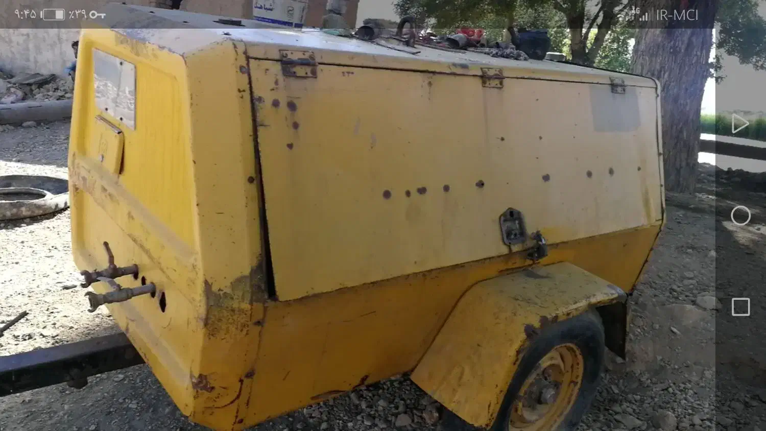 کمپرسور هوا اینگرسورلند p250|ماشین‌آلات صنعتی|چادگان, |دیوار