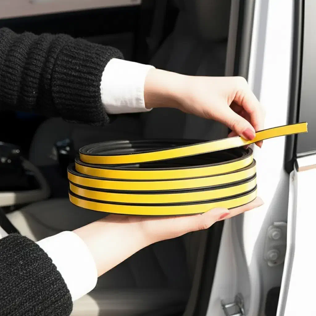 نوار صداگیر درب خودرو مدل WindLock / حذف صدای باد|خدمات موتور و ماشین|ملایر, |دیوار