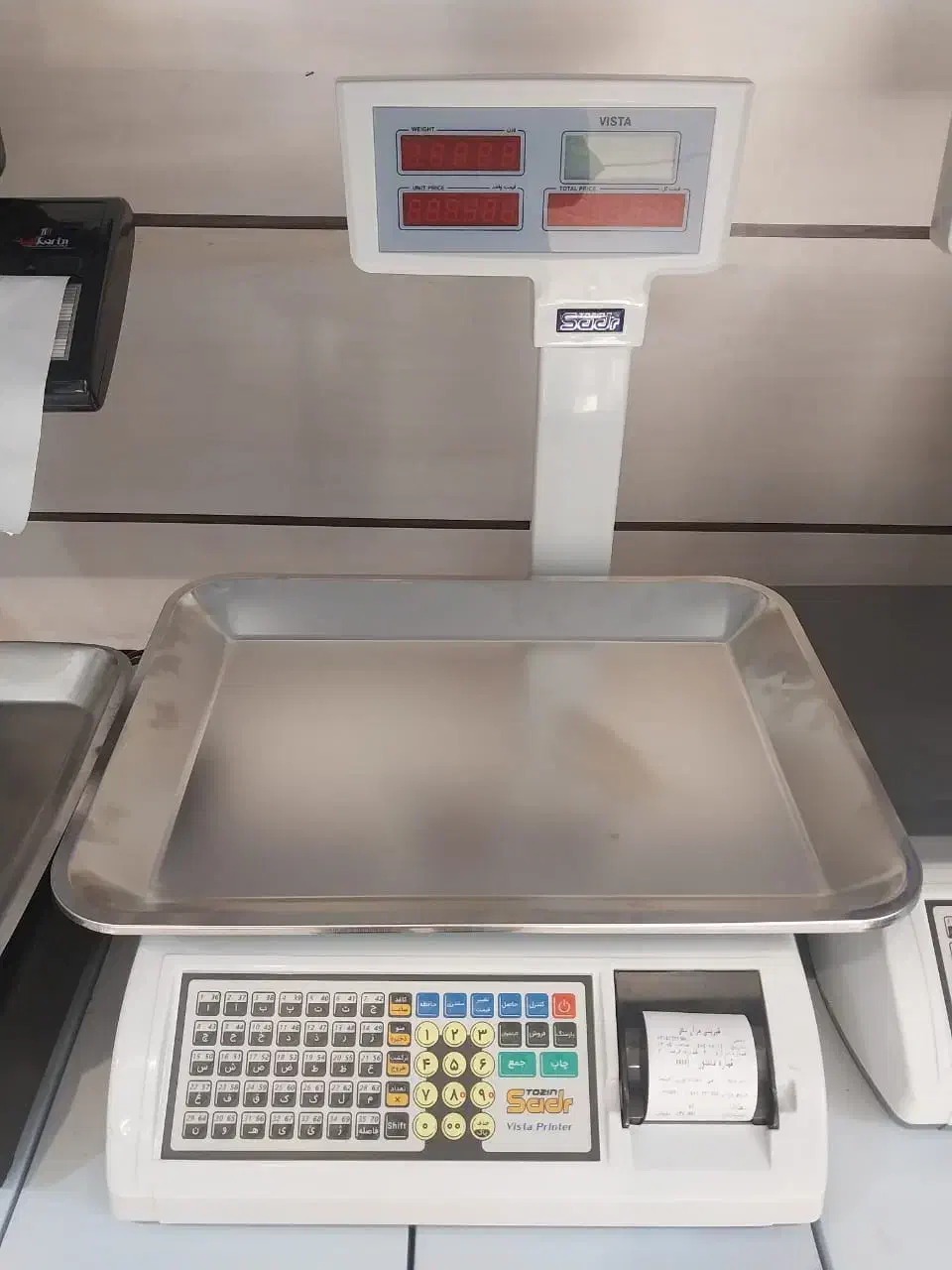 ترازو ۶۰ کیلویی پرینتردار برند|فروشگاه و مغازه|فولادشهر, مسکن مهر فولادشهر|دیوار