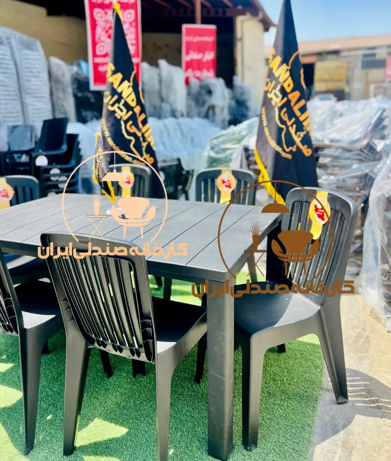 صندلی پلاستیکی باغی کافه مدل سویسی|میز و صندلی غذاخوری|تهران, میدان ولیعصر|دیوار