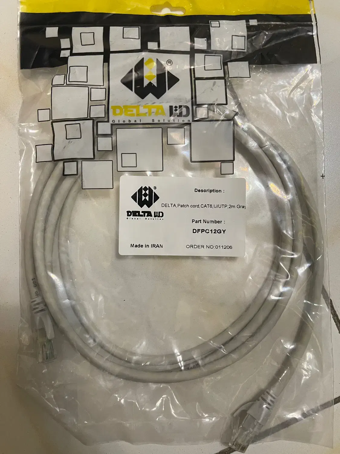 کابل شبکه یا کابل اینترنت یا کابل لند|مودم و تجهیزات شبکه|تهران, اختیاریه|دیوار